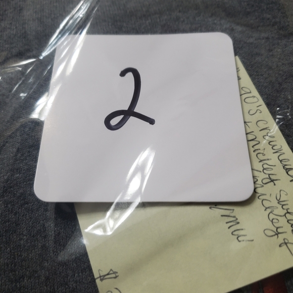 Disney Men's Mickey And Company Embroidered Sweatshirt Size XL Embroidered Vtg - Picture 9 of 9